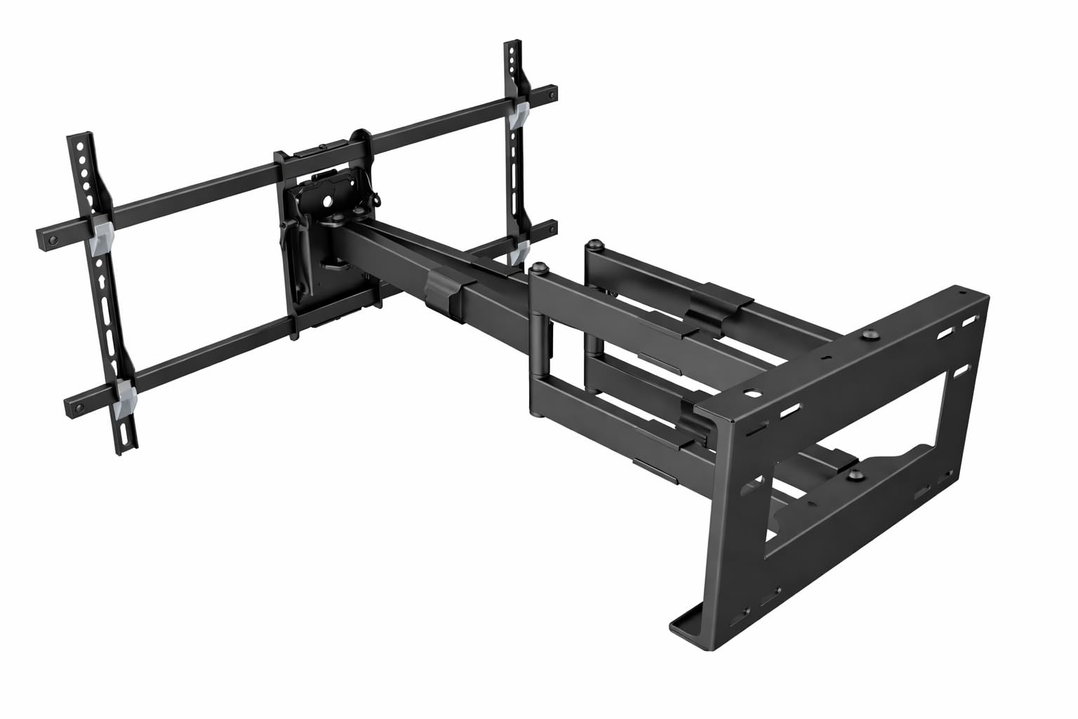 Multibrackets Long Reach Dual 91 Soporte TV de Pared Articulado Extensión 91 cm hasta 86", VESA 100x100 a 800x400, 60 kg, Negro.