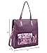 Mellow World Fashion Elizabeth Tote, Purple, One Size