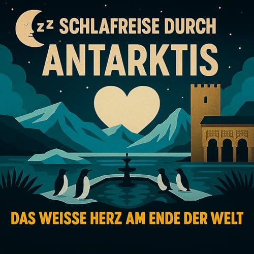 『Schlafreise durch die Antarktis』のカバーアート