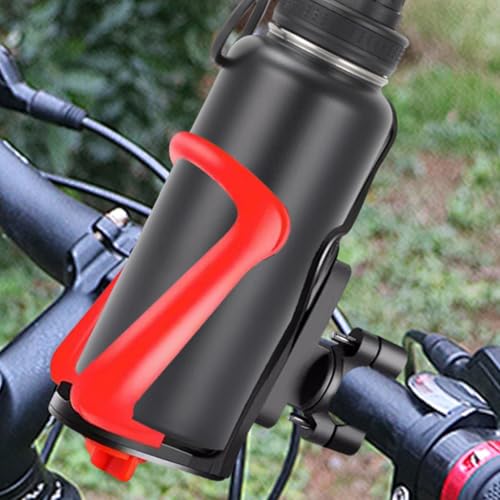 Support de bouteille d'eau pour vélo avec fixation guidon rotative et sûre - 3
