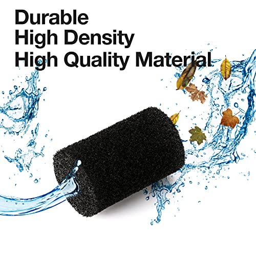 Pool Hose Tail Scrubbers,12 Pack Tail Sweeps Scrubber Replacement High Density Sweep Hose Scrubber Pool Pre-Filter Intake Sponge As Polaris Pool Cleaner Parts Fits For Polaris Vac-Sweep Pool Cleaner #TOP5