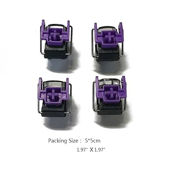 Amazon.com: Pcs Purple Optical Switches Hot Swap Switch for