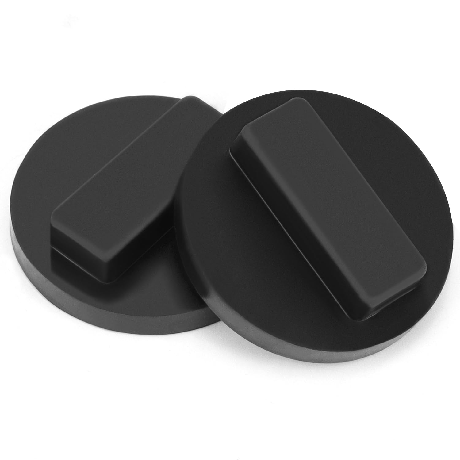 QWORK® 4 pezzi cuscinetto per jack universale in gomma antiscivolo per auto compatibile BMW serie