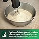 Philips Handmixer 5000 Series, 3-in-1-Handmixer, Leistungsstarker Motor (500 W), Smarter Aufbewahrungsbecher, 5 Geschwindigkeitsstufen, Anti-Spritz-Schutz, Schwarz (HR3781/20)