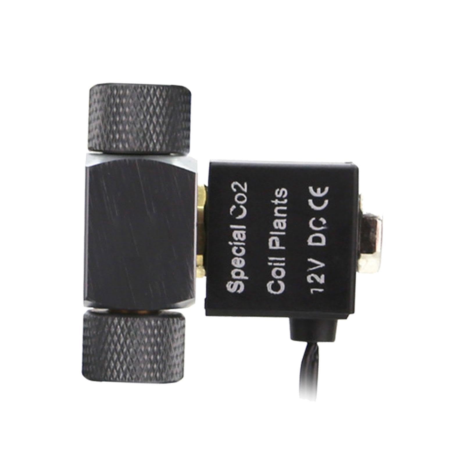 KymAr Électrovanne CO2 pour Aquarium, Accessoire Portable pour Aquarium, Alliage d'aluminium Durable, Compact pour la Croissance des Plantes, Accessoires d'aquarium