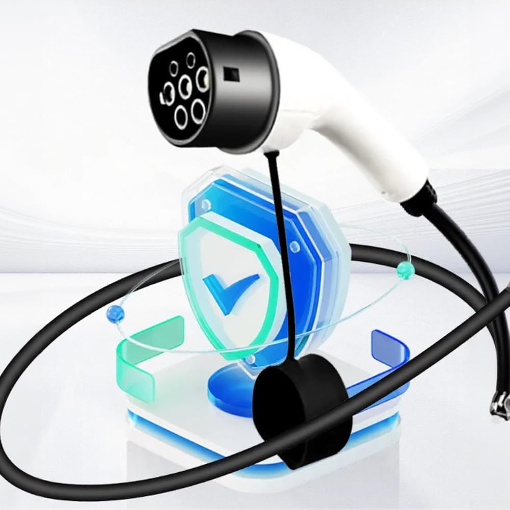 Cable de carga portátil para vehículos eléctricos, Tipo estándar europeo 2 CCS2 GBT J1772 Tipo EV de carga(01)