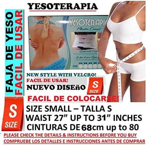 Faja de yeso Reductora Plaster Corset Yesoterapia (Small)