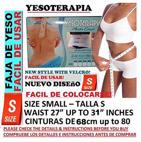 Faja De Yeso Reductora Plaster Corset Yesoterapia (Small) #TOP1