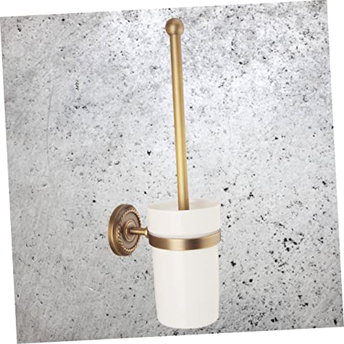 Brosse WC cuivre antique compacte pour nettoyer sans rayures - 5