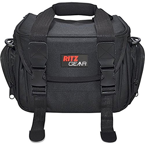 image for Ritz Gear Deluxe Camera/Video Shoulder Bag for Canon EOS Rebel T6 T7 T