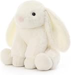 Apricot Lamb Toys Plush Cream Bunny Stuffed Animal with Fluffy Soft Ear 8"