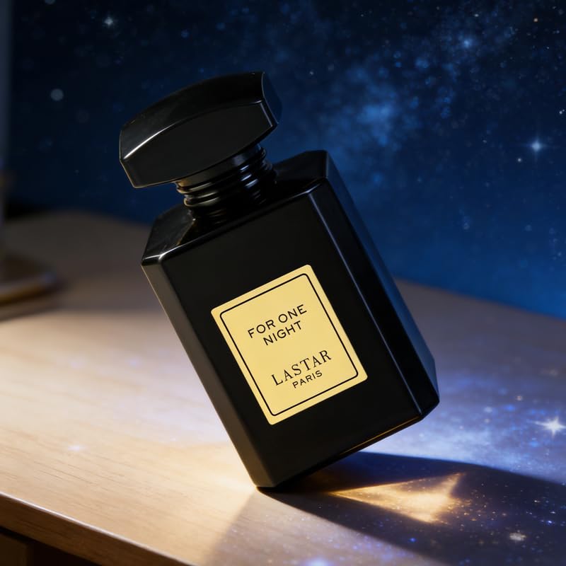 LASTAR FOR ONE NIGHT Perfume para Mujeres y Hombres, Tamaño de Viaje Eau De Parfum Fragrances - Flor de Naranja, Jasmín, Vanilla, Perfecto para Vacaciones, Día de San Valentín, Navidad, 55ML — view 3