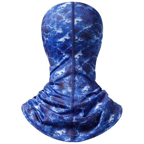 Image of BASSDASH Neck Gaiter Mask UPF 50 Sun Protection for Men & Women, Fishing, Hiking, Outdoor