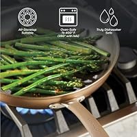 Circulon Premier Professional Induction Pots and Pans Set, 12-Piece, Bronze — image 4