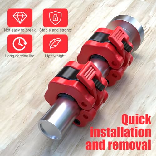 flintronic Rode 50 mm Olympische halterklem - Afbeelding 4
