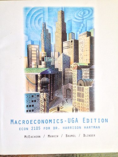 Macroeconomics - UGA Edition; ECON 2105 for Dr.... 032438663X Book Cover