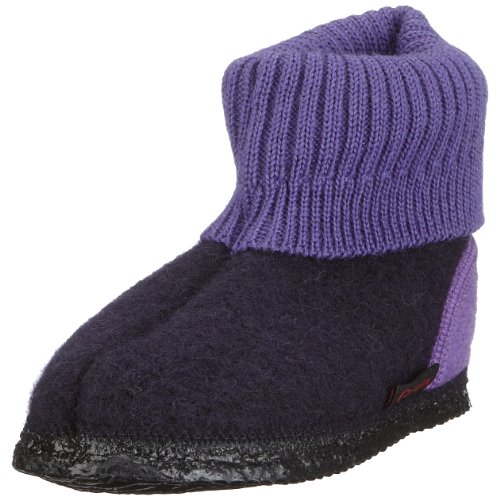 Preisvergleich Produktbild Giesswein Unisex-Kinder Kramsach Hausschuhe, Blau Stahlblau, 33