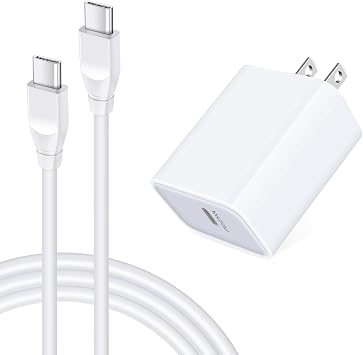 25W Android Phone Charger Super Fast Charging for Samsung Galaxy A17 A16 A15 5G A07 A06 A56 5G A55 A14 A13 A25 A35 A36 A54 A53 A04s A03s S25 S24 S22 S21, USB C Fasy Charger with 6ft Type C Cable Cord
