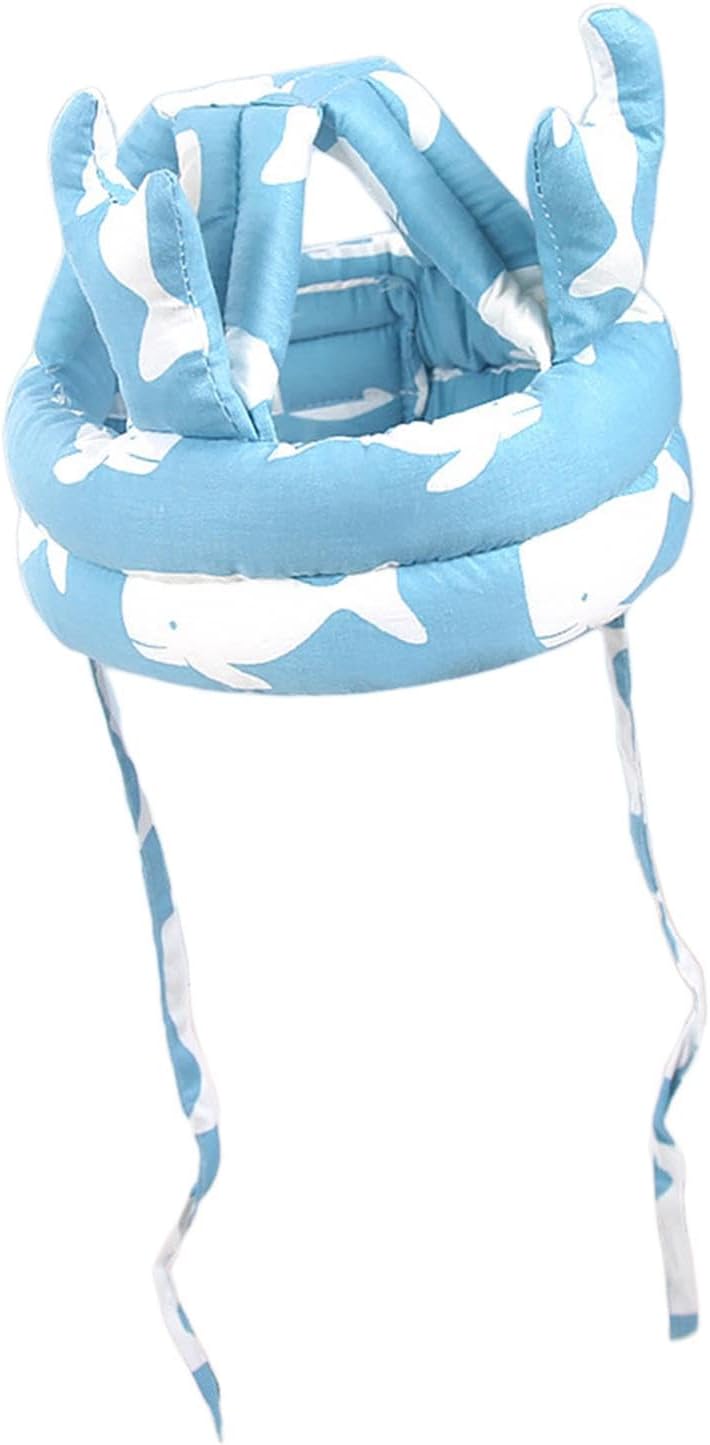 Protective Cap Adjustable Breathable Head Protection for Crawling Boys Blue | Clothing, Shoes & Accessories | Baby & Toddler Clothing | Baby Accessories | Hats