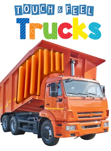 Image of Trucks - Touch and Feel Board Book - Sensory Board Book (Touch & Feel Sensory Board Books for Baby & Toddler Time)