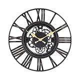 Totalmente silencioso: Olvídate del molesto y tradicional tic-tac porque el movimiento de sus agujas es continuo. Un reloj extra silencioso para cualquier estancia de tu hogar.