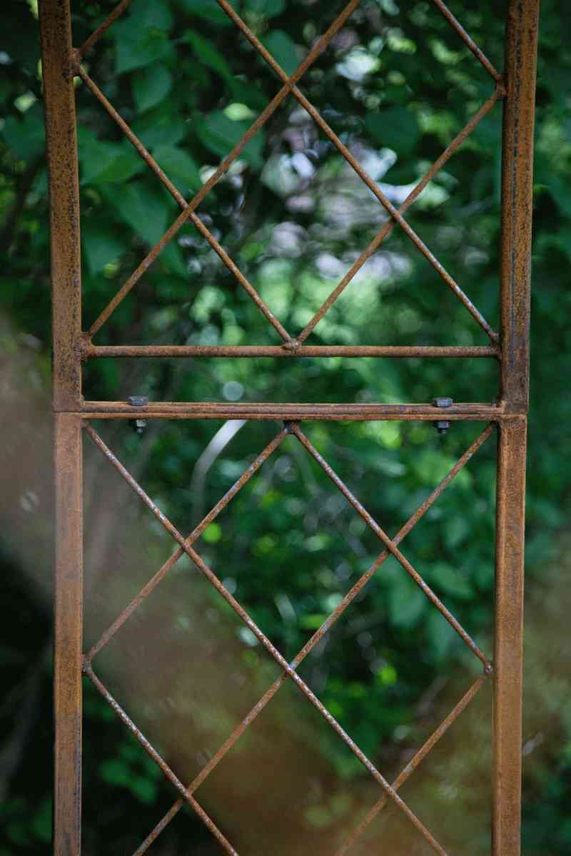 Rosenbogen Metall Lissabon 175cm, Rost