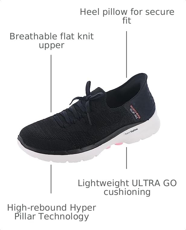 Image of Skechers Womens Women's Hands Free Slip-ins Go Walk 6-Lovely DaySneaker