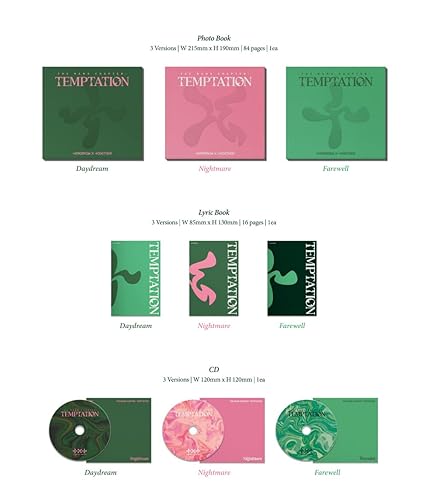 Miniatura 4 de TOMORROW X TOGETHER TXT - El nombre Capítulo  Álbum TEMPTATION versión aleatoria