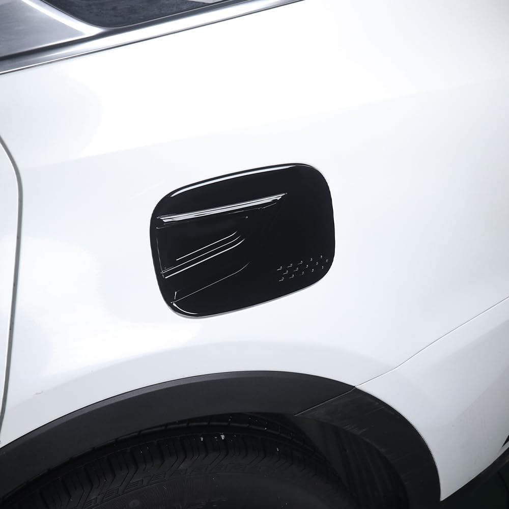 Cnaurda ABS Fuel Tank Cover, Oil Cap, Gas Cover Trim Sticker Compatible with Kia Sorento 2021-2026 Exterior Accessories (Black)