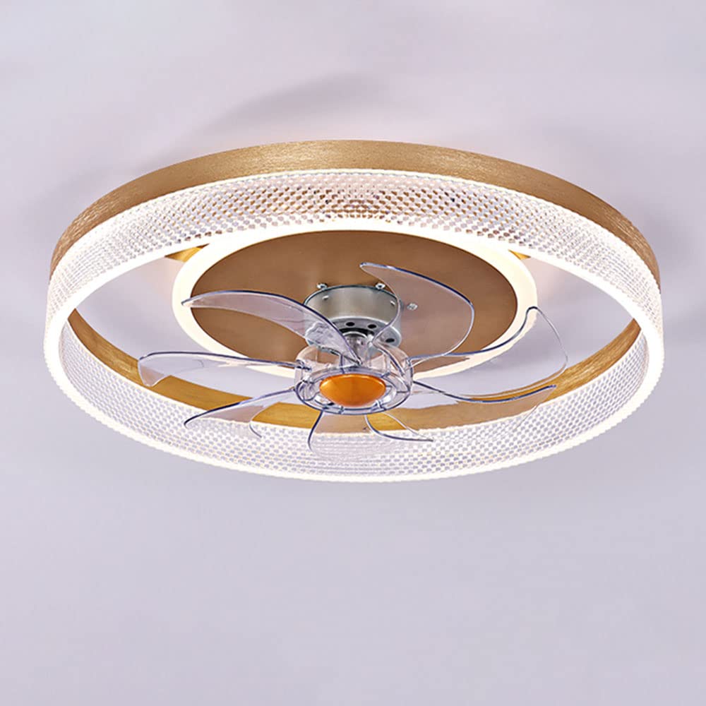 Ventilateur de plafond blanc ultra fin au design épuré pour intérieur minimaliste