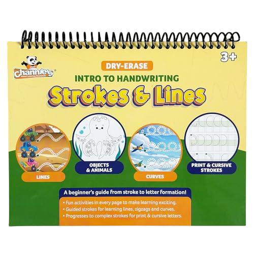 Intro to Handwriting Strokes & Lines Dry Erase