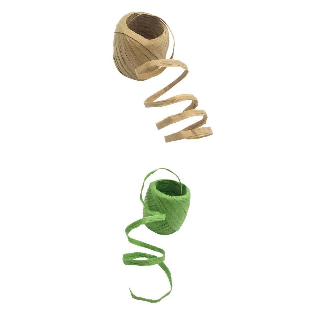 Bnf® 20m/Roll Raffia Paper Ribbon Gift Package String Scrapbooking Light | Crafts | Multi-Purpose Craft Supplies | Crafting Pieces | Raffia, Wire & Cord-image-2