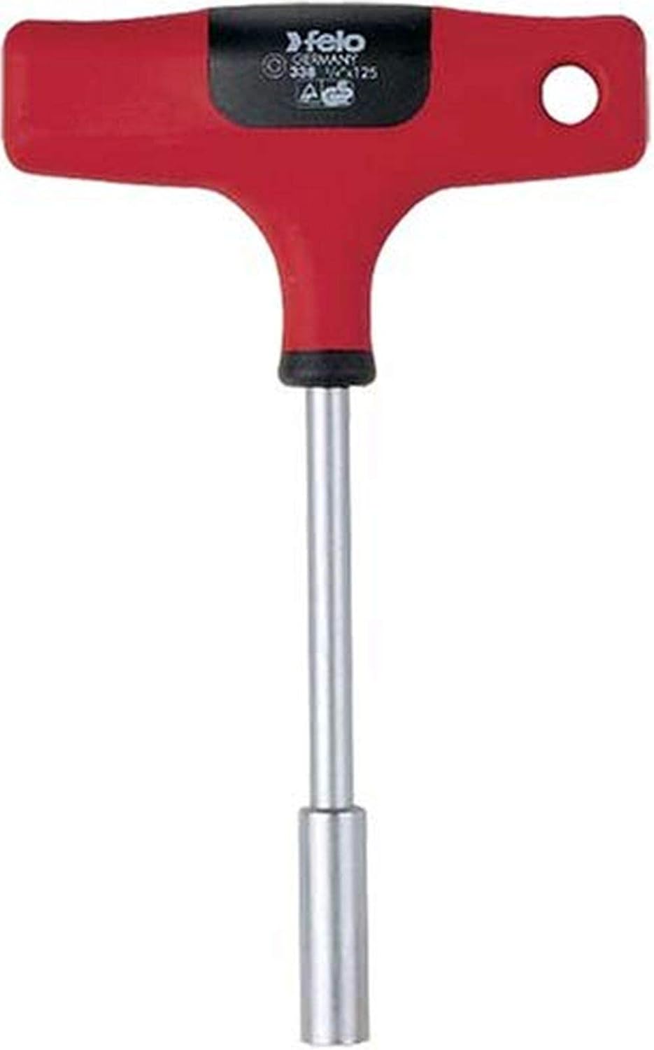 Felo 0715732350 1/4 T-handle Hex Bit Holder, 5 long, 338 Series