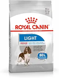 Ração Medium Light Para Cães Adultos e Senior de Porte Médio 10,1kg Royal Canin