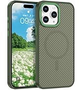 BENTOBEN Carbon Fiber for iPhone 15 Pro Max Case, iPhone 15 Pro Max Magnetic Case[Compatible with...
