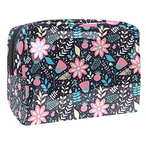 Trousse à maquillage bohème pour organiser vos pinceaux et cosmétiques