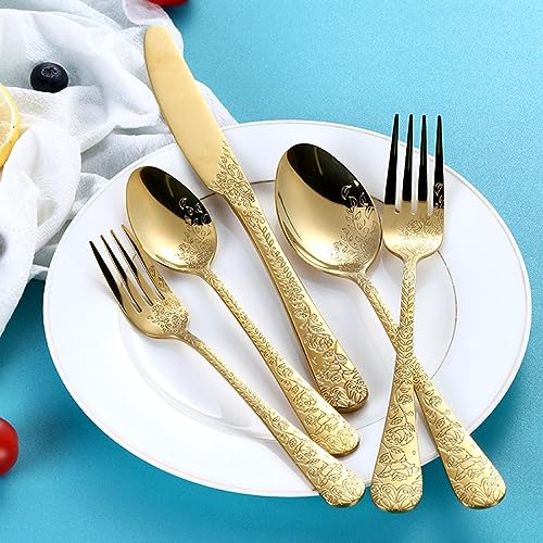 Set Cubiertos Cocina 5 Piezas Acero Inoxidable