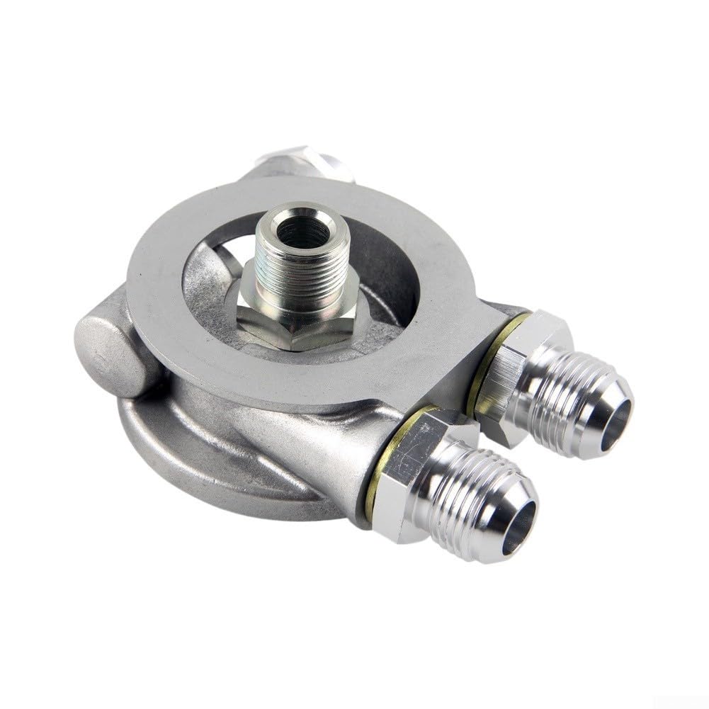 Adaptador Válvula Radiador Aceite Aluminio Adaptador Válvula