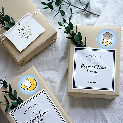 Rewidparty Motivational Stickers Rolls For Kids Students（500 Count）Lovely Round Weather Incentive Stickers School Reward Stickers Teacher Supplies For Classroom Encouraging Reward Gifts For Kids #TOP3