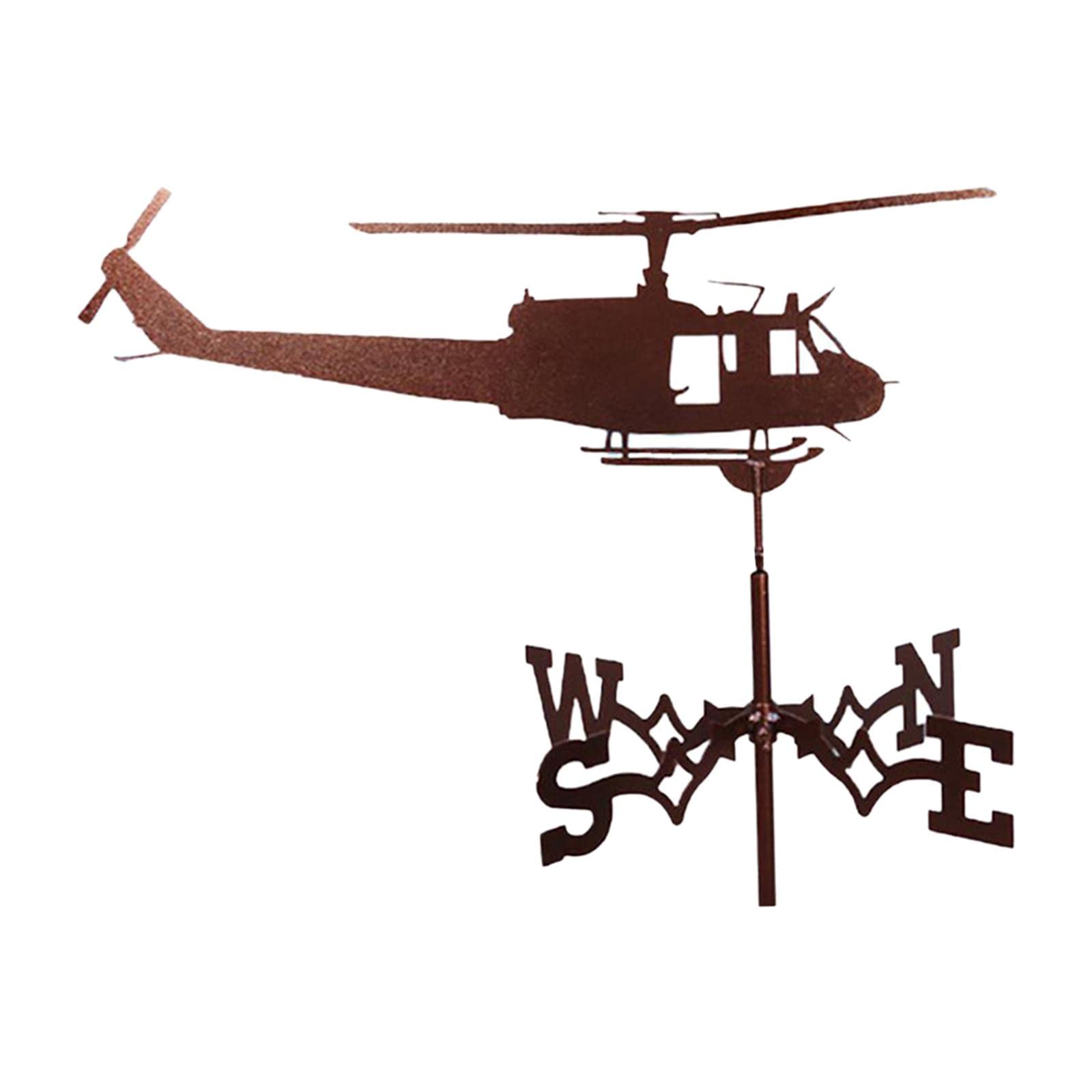 SECRET DESIRE™ Weather Vane Wind Direction Indicators Home Roof Garden Farm Helicopter-image-9