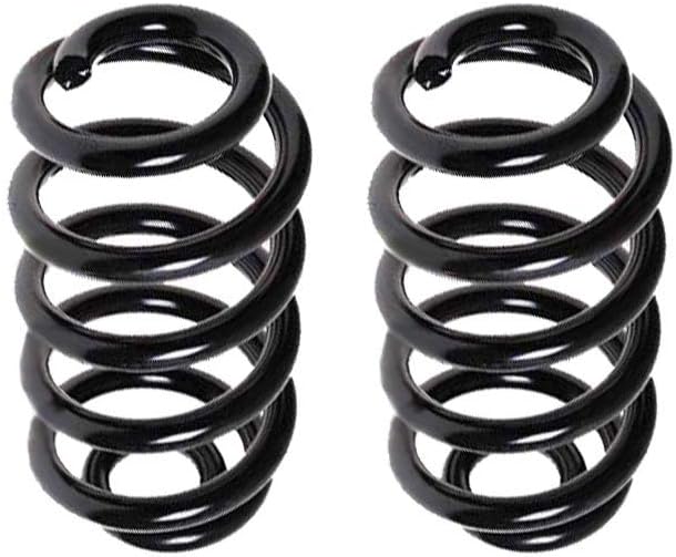 Newparts Pair Set of 2 Rear Coil Springs For A6 Quattro 6V Sedan Sport Suspen