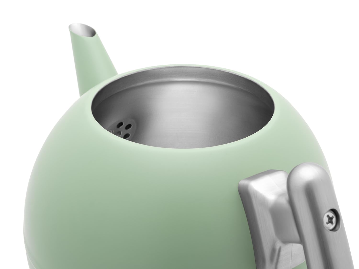 Bredemeijer platte glanzende dubbelwandige roestvrijstalen theepot 1 4 liter - Theepotten kopen