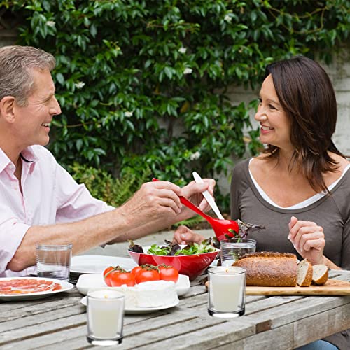 ivory votive candles bulk for wedding party holiday and home decoration 12 packs 18oz unscented candles with 12 hours burn time