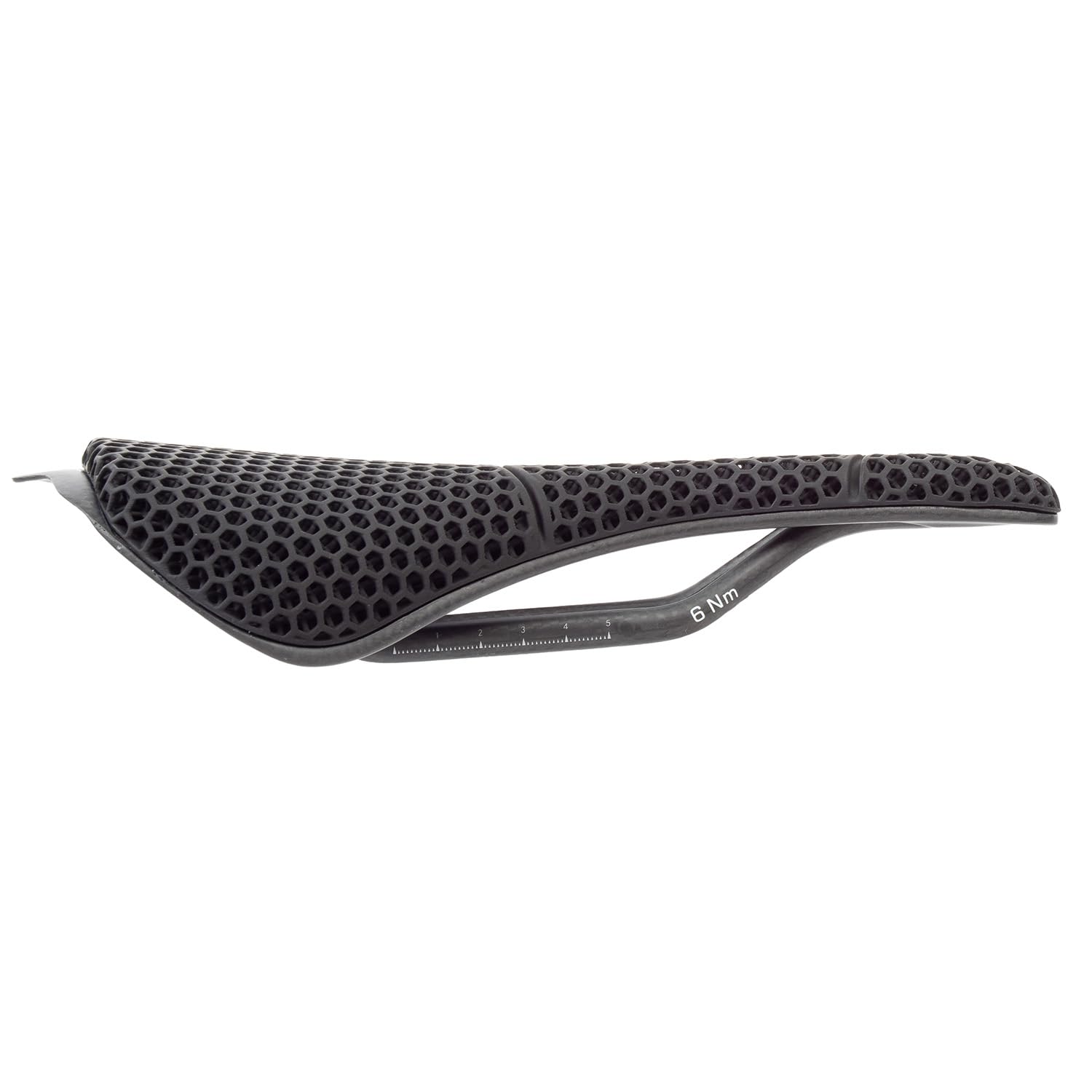 Selle de vélo en Carbone 3D : Selle de Course Anatomique, Noire