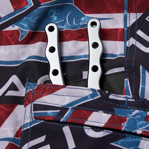 Blue Water Sticker Boardshorts 21"3