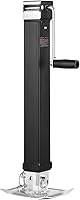 VEVOR 8000 lbs Heavy-Duty Weld-On Trailer Jack, 15-1/4" Lift, Adjustable Drop Leg for RV, Horse, Utility, Yacht Trailers - TJD-7000S