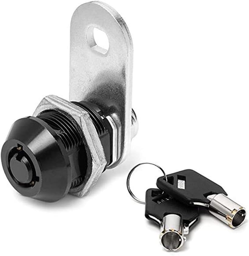 Secure Your Belongings 17mm Tubular Cam Lock Designed for Multiple Applications Including Mailboxes and Drawers