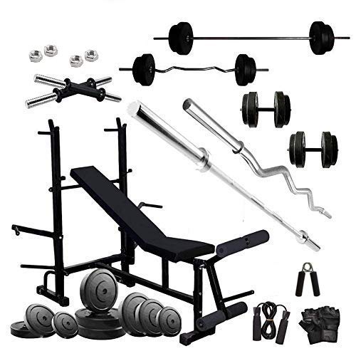 See full amazon price history chart for Beacon International 60 kg Rubber Weight Home Gym Exercise Set with Rubber Weight Plates, 8 in 1 Bench, 4 rods (Heavy) and Gym Accessories Beacon International 60 kg Rubber Weight Home Gym Exercise Set with Rubber Weight Plates, 8 in 1 Bench, 4 rods (Heavy) and Gym Accessories (B08N67MC9R) Amazon Price History, Amazon Price Tracker