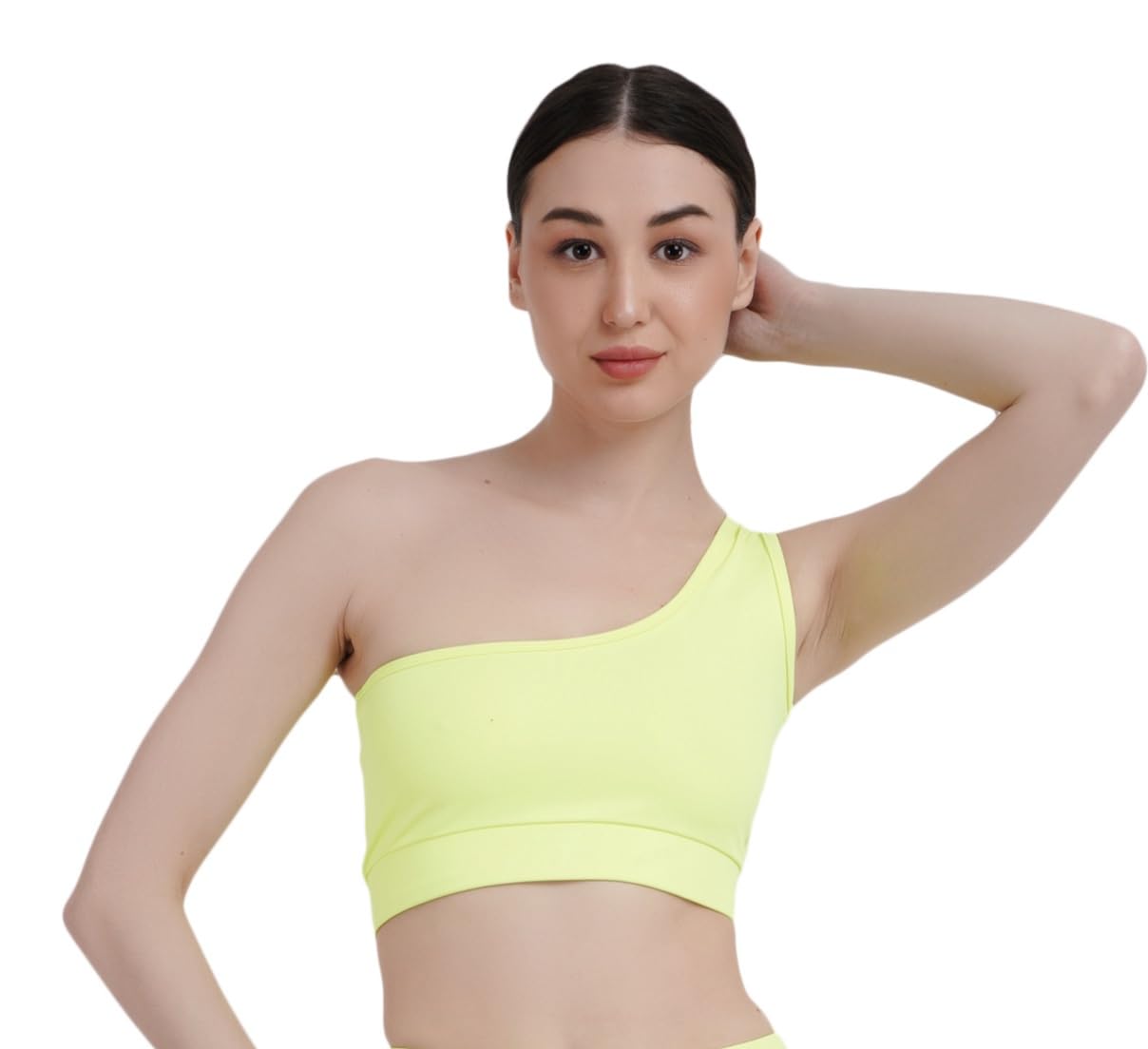 ssoshhub Women's Workout Outfit Running Offshoulder Bra for Gym, Yoga, Sports,Seamless, Stretchable, Breathable Soft Fabric Activewear Workout Sports Yoga Gym Running Wear Bra-picture-41