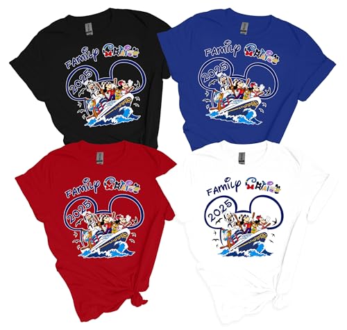 Family Bound Vacation Matching Shirts, Travel 2025 Custom Shirts, Family Matching Personalized Shirts, Family Vacation T-Shirts White - Main Image